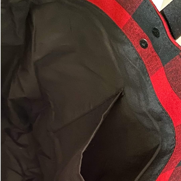 Plaid tote bag - Picture 2 of 2